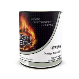 High Teck HFP256-1 Series HFP National Rule Urethane Basecoat, Pewter Metal