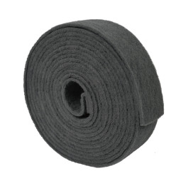 High Teck SPRGRAY Ultra Fine Gray Scuff Roll, 4.5" x 32.8 Feet, Silicon Car