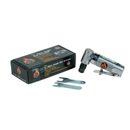 High Teck T121 Mini Angle Die Grinder, 1/4" Collet, 5" Length, 1/3 Horsepow
