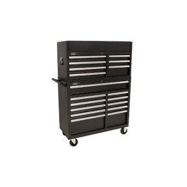 Homak TBK7041180 SE Series Chest and Cabinet Combo, 41 Inch Width, 18 Inch Depth, Black