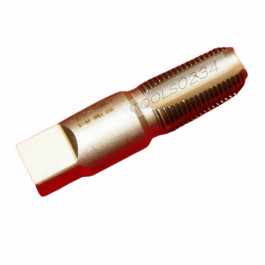 IRWIN 1904ZR Taper Pipe Tap, 3/8-18 NPT, High Carbon Steel