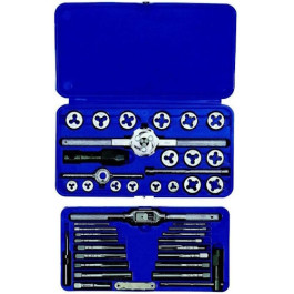 IRWIN 24606DC Tap & Die Set, 41-Piece, Hex SAE Machine Screw