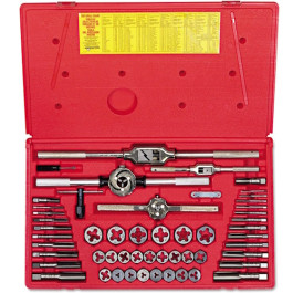 IRWIN 24640 Tap & Die Set, 53-Piece SAE Hex