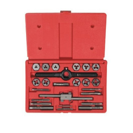 IRWIN 26313 Tap & Die Set, 24-Piece Metric Hex