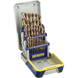 IRWIN Hanson 3018006B Tools Drill Bit Set with TurboMax Bits and Case, 29-Piece