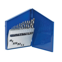 IRWIN 60137 Drill Bit Set, 15-Piece, 1/16" to 1/2" High-Speed Steel