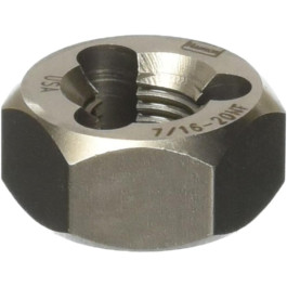 IRWIN Hanson 7240 Rethread Die, 7/16-20" NF, High Carbon Steel