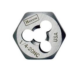 IRWIN 7244 Die 1/2"-13 NC Rethread Hex, High Carbon Steel