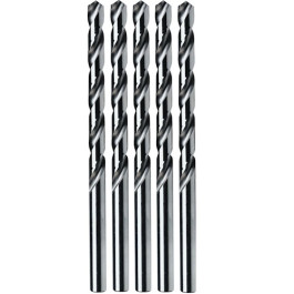 IRWIN 81155 Drill Bit #55, General Purpose, Jobber Length, 118-Degree Point, Bright Finish, Carded, 5-Pack