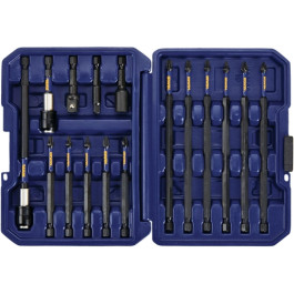 IRWIN Hanson 1316 Impact Screwdriving Bit Set Assorted 16 Piece