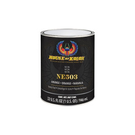 House of Kolor NE503-Q01 Shimrin NE Neon Basecoat, Orange, 1 Quart Can