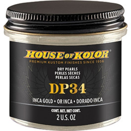 House of Kolor DP34-C01 DP Series Dry Pearl, Inca Gold, 2 Ounce Can