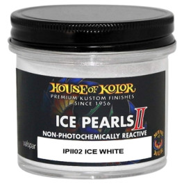 House of Kolor IPII02 Ice White II Ice Pearls, 2 oz Jar