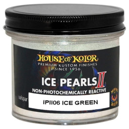 House of Kolor IPII06 Ice Green II Ice Pearls, 2 oz Jar
