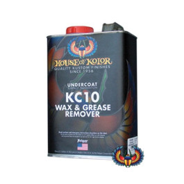 House of Kolor KC10-G00 Wax and Grease Remover, Clear, 1 Gallon Can, 6.5 Po