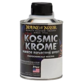 House of Kolor Kosmic Krome MC00-C01 Mirror Reflective Effect Universal Basecoat, 1/2 pt Can, Metallic