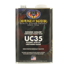 House of Kolor UC35-G17 Kosmic Acrylic Urethane Clearcoat, High Gloss Finish, 1 Gallon