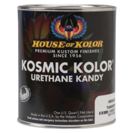 House of Kolor UK05-QT Urethane Kandy Transparent Candy Coat Cobalt Blue, 1 Quart