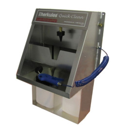Herkules G507 Quick Clean Compact Paint Gun Washer, Solvent or Waterborne,