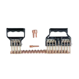 H&S AutoShot UNI-2120 Uni-Wire Deluxe Kit, 4 and 9 Finger Claws, Wire, Tip, Stand-Off Collar