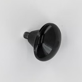 Hutchins 1816 Ball Knob, Black, Compatible with Hustler 2000, Mini 2023 and 2025, 3800-Series Sanders