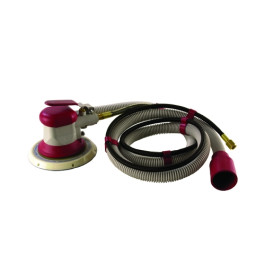 Hutchins 3960 Vacuum Assist 6" Random Orbit Air Sander 3/16 Offset, Redline Series