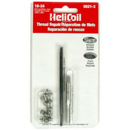 Heli-Coil 5521-3 Thread Repair Kit, 10-24 UNC, 12 Inserts, Tap, Installatio