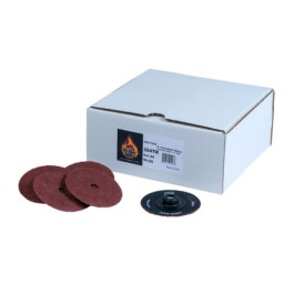 High Teck 324TK Trim-Kut R-Style Disc, 3 Inch, 24 Grit, Aluminum Oxide, Pol