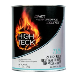 High Teck 7325-1 2K High Build Urethane Primer Surfacer, 1 Gallon, Buff, 4:
