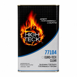 High Teck 77104-25 Euro-Teck Clear Activator, Slow, 2.5 Liter