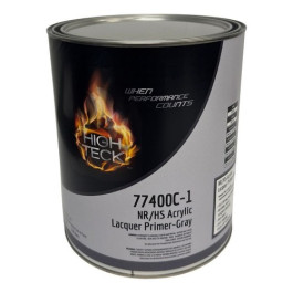 High Teck 77400C-1 High Solids Acrylic Lacquer Primer, Gray, 1 Gallon, 2.1