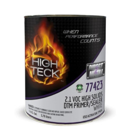 High Teck 77423-1 2.1 VOC High Solids DTM Primer/Sealer, White, 1 Gallon, 4