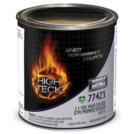 High Teck 77423-4 2.1 VOC High Solids DTM Primer/Sealer, White, 1 Quart, 4: