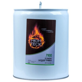 High Teck 7900-5 Economy Lacquer Thinner, Clear Liquid, 5 Gallon, 6.76 lb/g