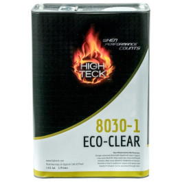 High Teck 8030-1 4:1 Eco-Clear National Rule Clearcoat, Clear Liquid, 1 Gal