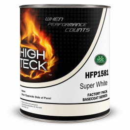 High Teck HFP158C-1 Series HFP Low VOC Urethane Basecoat, Super White Toyot