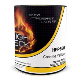 High Teck HFP650-1 Series HFP National Rule Urethane Basecoat, Corvette Yel