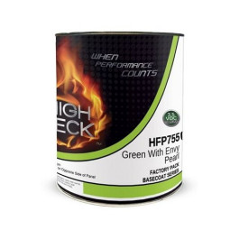 High Teck HFP755C-1 Series HFP Low VOC Urethane Basecoat, Green with Envy C