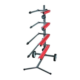 High Teck T417 Tree Masking Station, Mobile Steel Frame