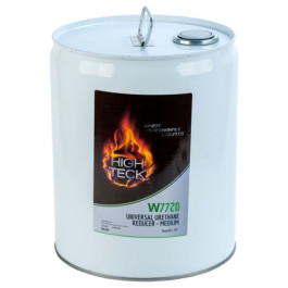 High Teck W7720-5 Medium Urethane Reducer, 5 Gallon, Clear Liquid, National