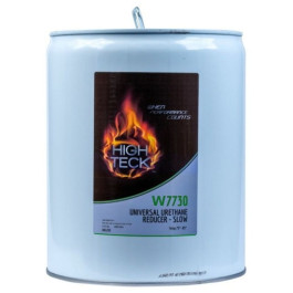 High Teck W7730-5 Slow Urethane Reducer, 5 Gallon, Clear Liquid, National R
