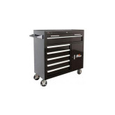 Homak 04041062 41″ H2PRO Roller Cabinet, 6 Drawer, Black
