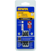 IRWIN 1876224 Impact SCREW-GRIP Double-Ended Screw Extractor Set, 3-Pieces