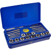 IRWIN 23614 Machine Screw and Fractional Tap and Die Set, 39 Pieces