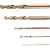 Irwin 30520 Mechanics Length Left-Hand Cobalt Drill Bit Set, 5 Pieces