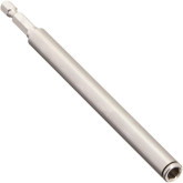 Irwin IWAF256B10 6" Magnetic Bit Tip Holder with Hog Ring, 1/4" Hex
