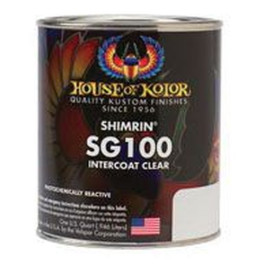 House of Kolor C2C-SG100-Q01 SG100 Intercoat Clear, 1 Quart Can, 2:1 Mix