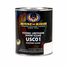 House of Kolor URC01-Q01 Urethane Rokket Klear Fast Drying Clearcoat, 1 Qua