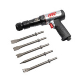 Ingersoll Rand 135MAXK HD Air Hammer Kit, 2600 BPM, 3" Stroke, 3/4" Bore, Includes 5-Piece Chisel Set