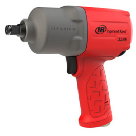 Ingersoll Rand 2235TiMAX-R 1/2" Air Impact Wrench, 1350 ft-lbs Torque, Lightweight Design, Hi-Visibility Red